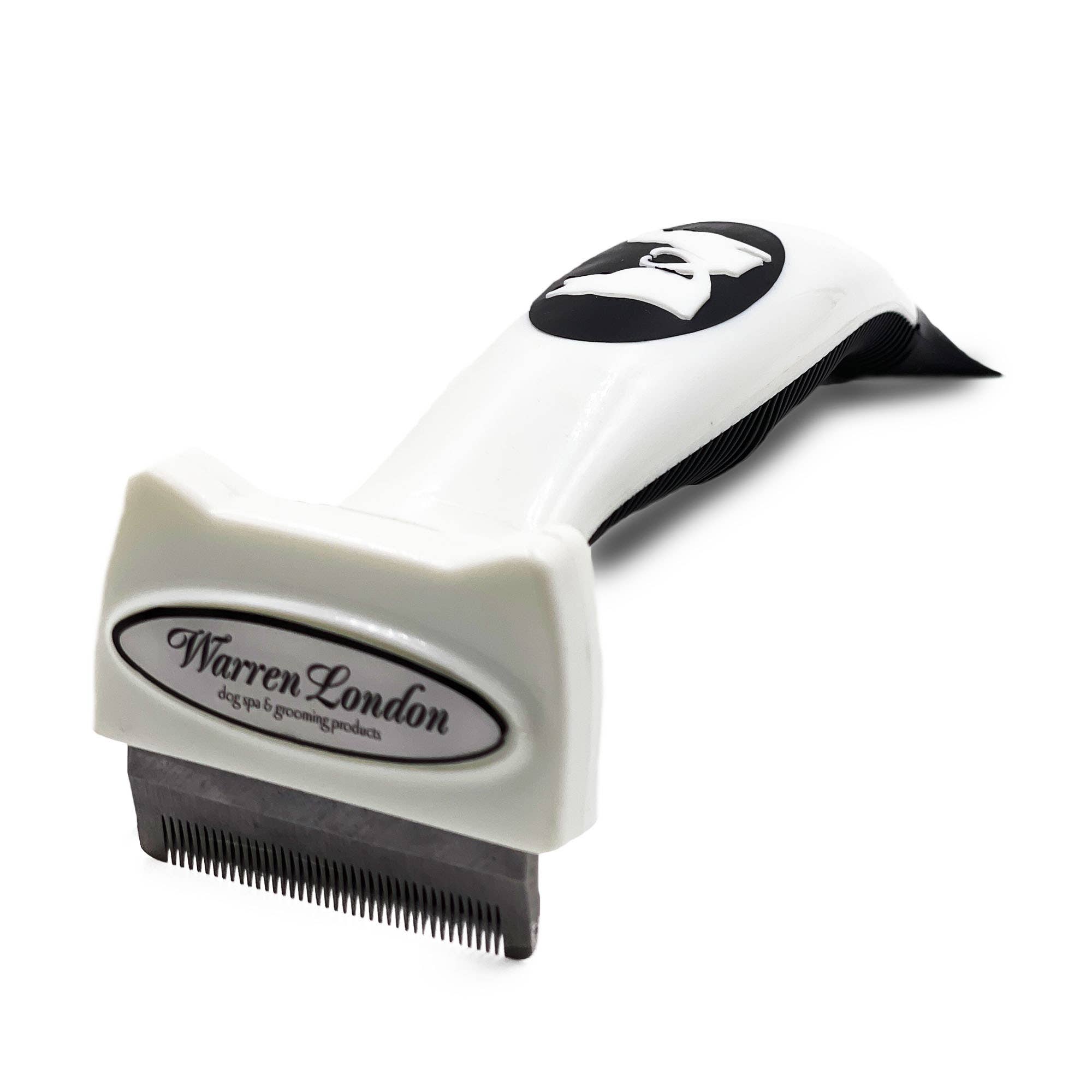 Warren London Dog Products - Short Hair Brush - Three Sizes: Small (Under 25lbs) / White